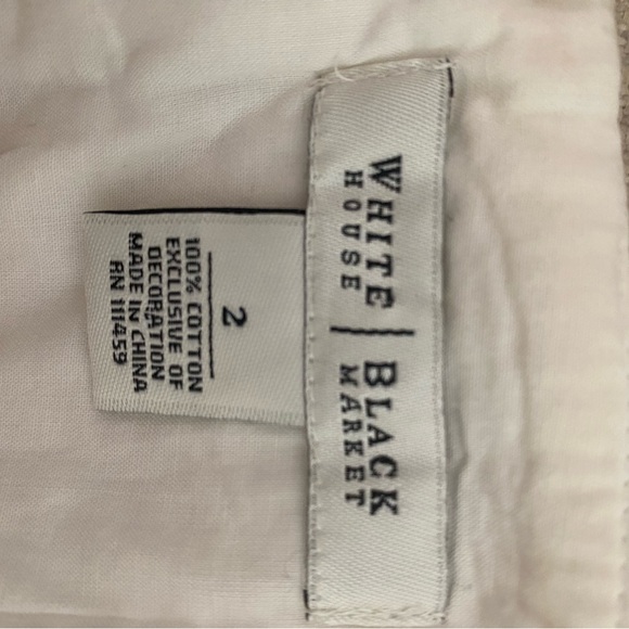 Women’s Size 2 Eyelet Dress in White - Picture 3 of 3